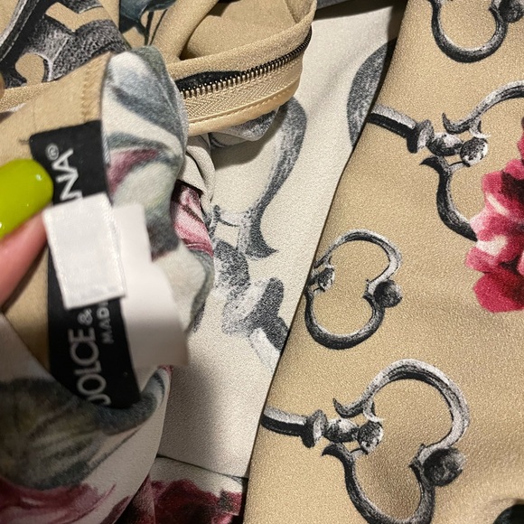 Dolce Gabbana skeleton key roses top. 44. New never worn. - Picture 2 of 6